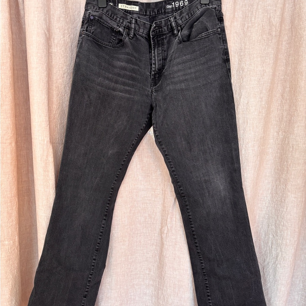 GAP Charcoal Men’s Straight Leg Jeans 36x34